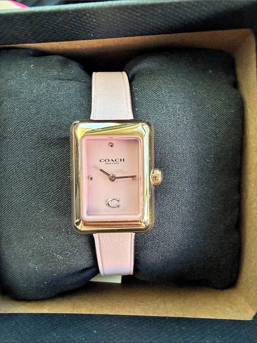Coach Mara Watch, 19mm Pink & Gold